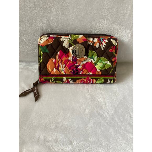 Vera Bradley Floral Multi Function Wallet - Picture 1 of 6